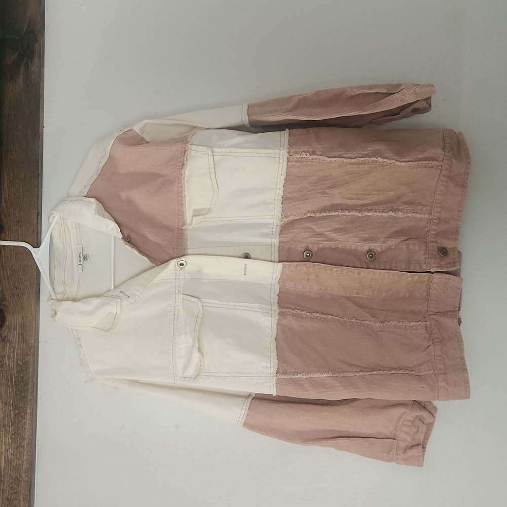 Patchwork shacket